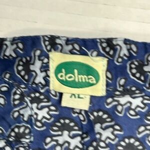 Dolma Blue and white Patterned Garment